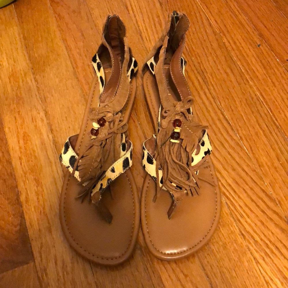 Suede Sandals